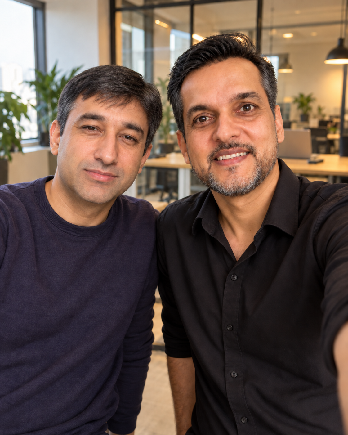 Miki Katyal and Yogesh Singh, co-founders of Groivy